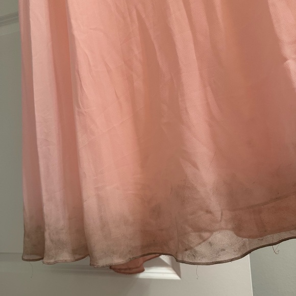 FAVIANA GLAMOUR S7577 Pink Gown/Dress with train and embellishments - Picture 7 of 14